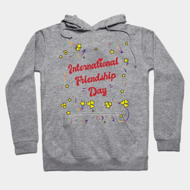 International Friendship Day Hoodie by NekroSketcher